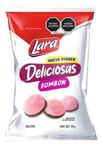 DELICIOSAS BOMBON LARA 170 GR