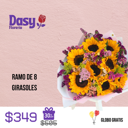 RAMO 8 GIRASOLES