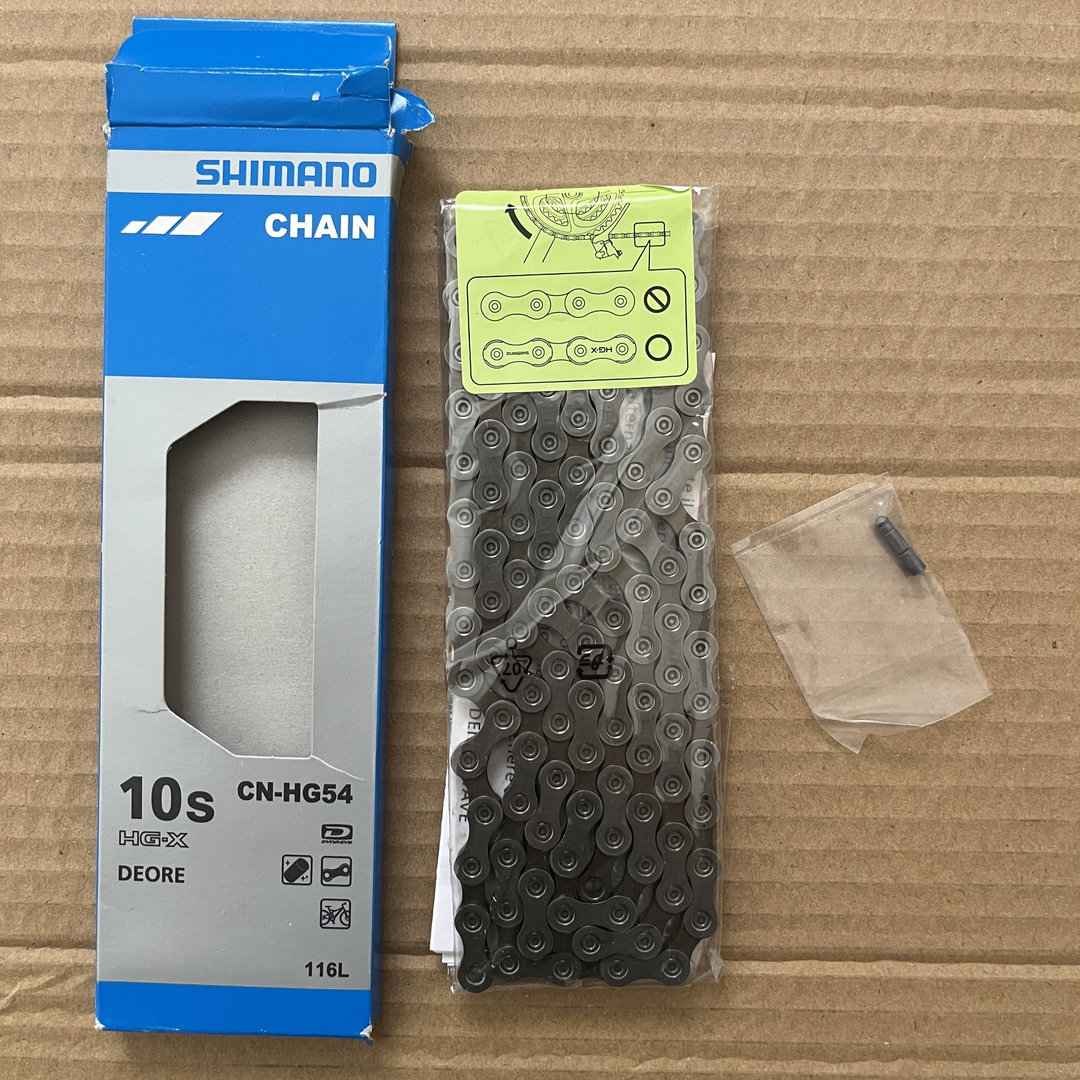 Shimano 10 Speed Chain – CN-HG54 116 Links (no quick link)