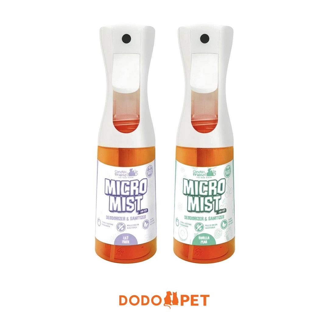 Cindy & Friend Micro Mist Pet Deodorizer & Sanitizer – Lily Musk, Vanilla Pear