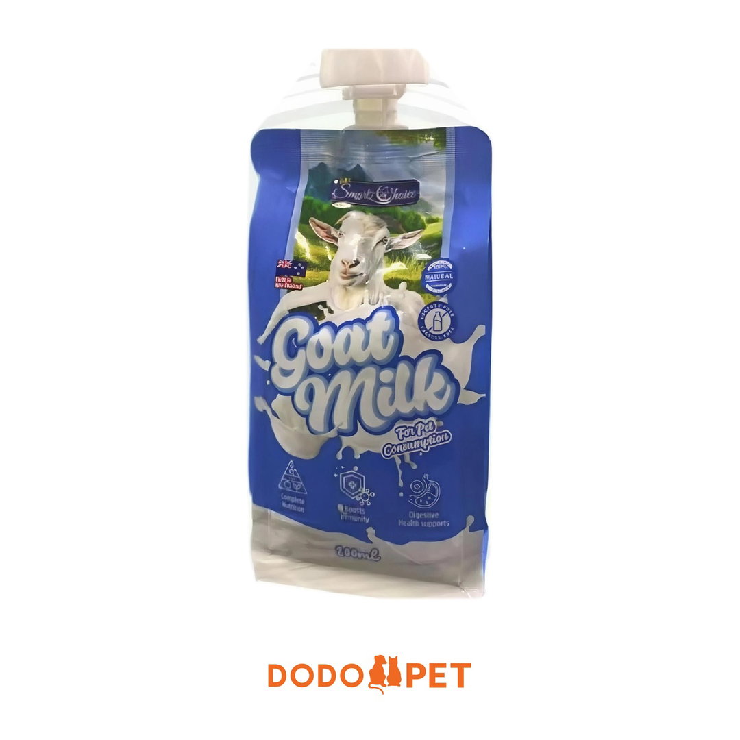 Smartz Choice Goat Milk for Pets 200ml – Lactose Free, Made in New Zealand