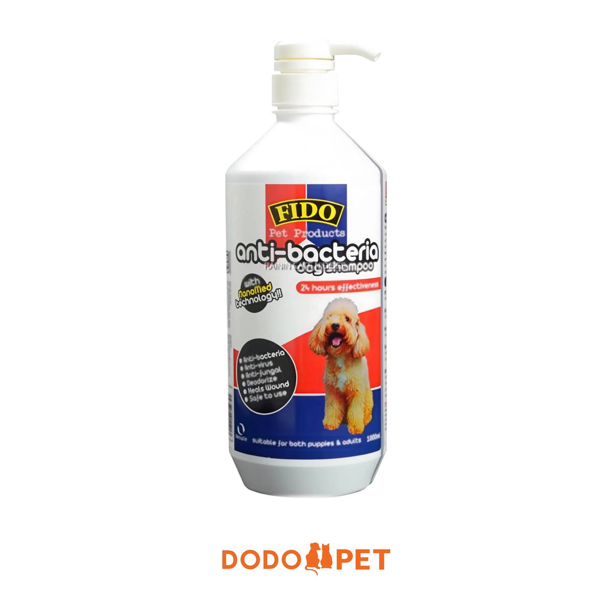 FIDO Dog Shampoo with Conditioner 1000ml_0