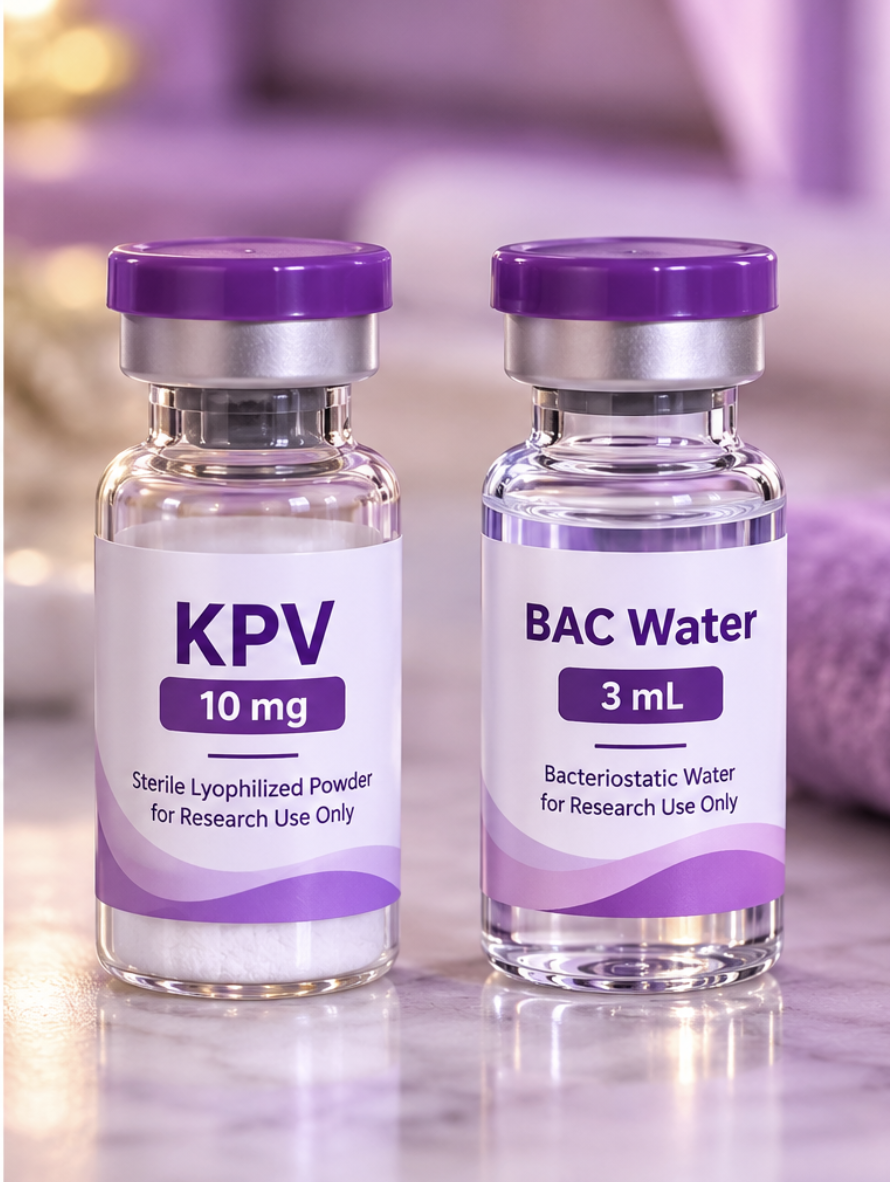 KPV 10mg (Vial + 3ml Bac)
