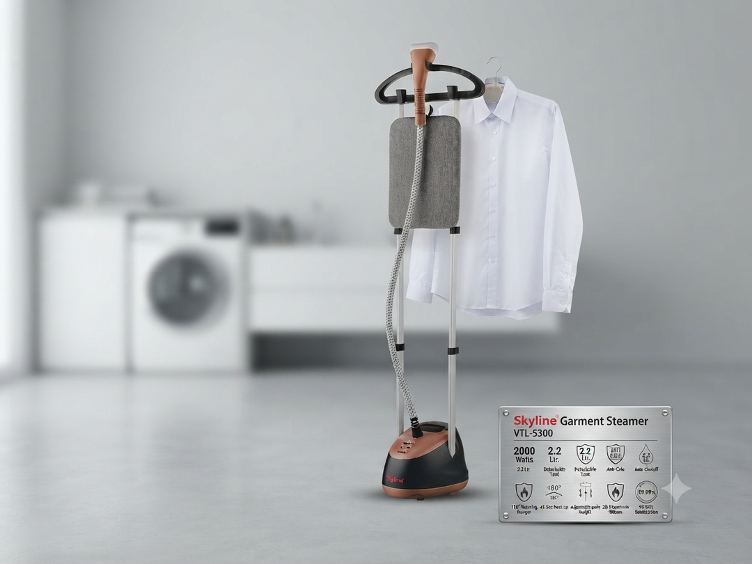 Skyline Garment Steamer (Model: VTL-5300).  