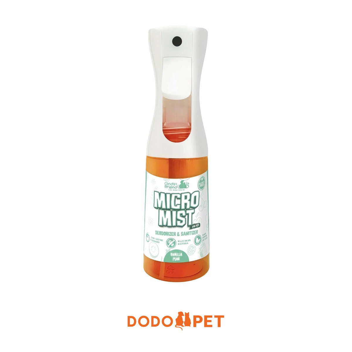 Cindy & Friend Micro Mist Pet Deodorizer & Sanitizer – Lily Musk, Vanilla Pear_2