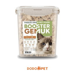 Booster Gemuk Freeze-Dried Pet Food 500g – Tuna Blueberry, Chicken Cubes, Salmon Chicken