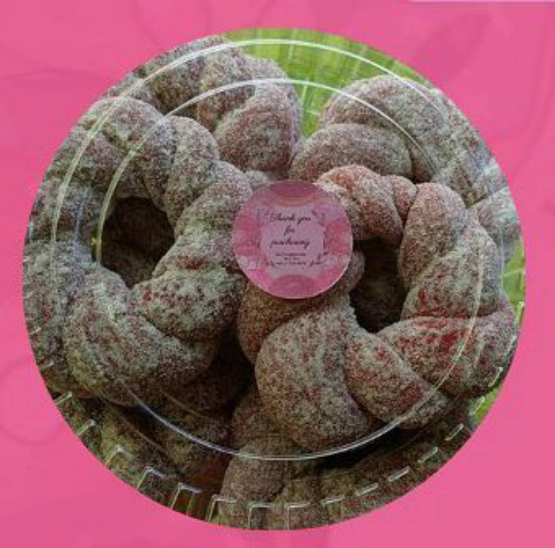 Red Velvet Twisted Donut