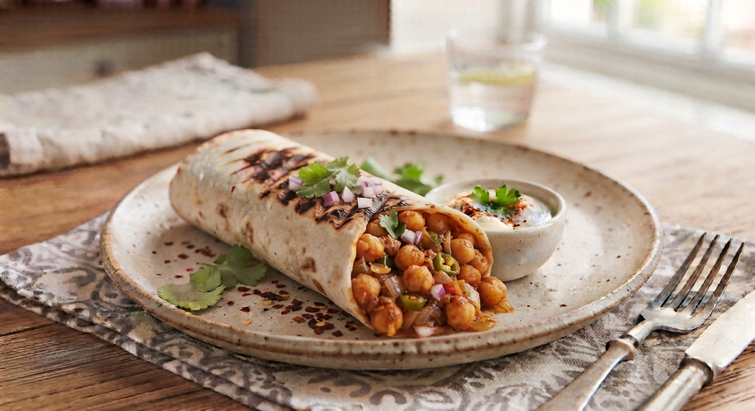 Signature chole wrap