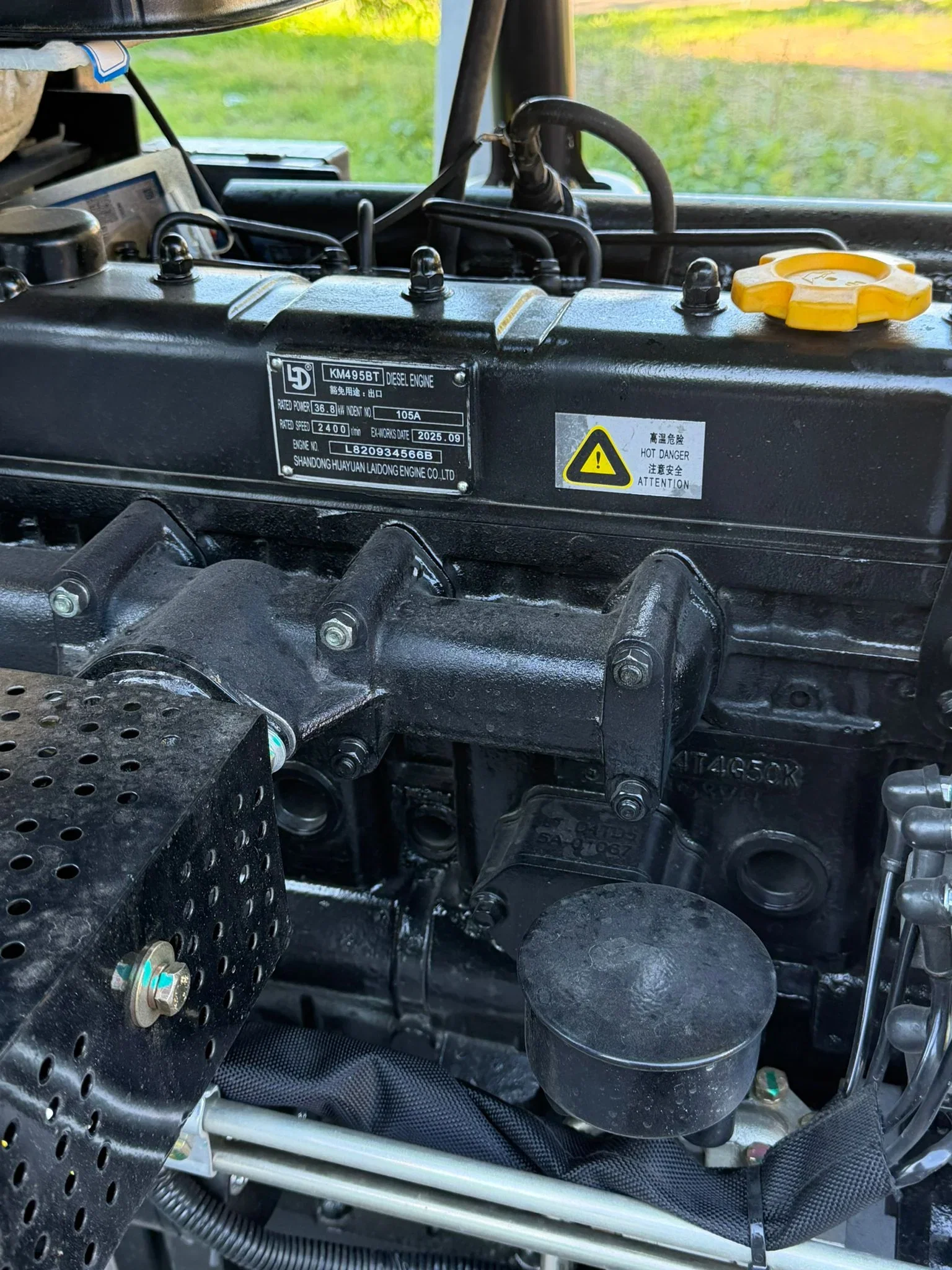 Tractor Frutero FZ50 50 CV 4x4 – Motor Diésel Laidong_6