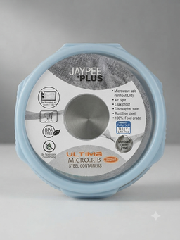 Jaypee Plus Ultima Micro.Rib Steel Container (300ml).  