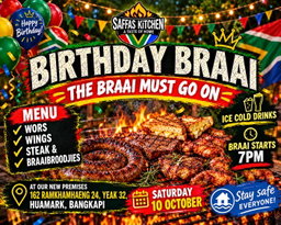 Birthday braai