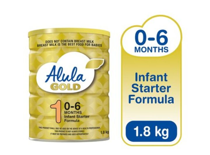 Alula gold 10-6 month infant starter formula 1.8kg