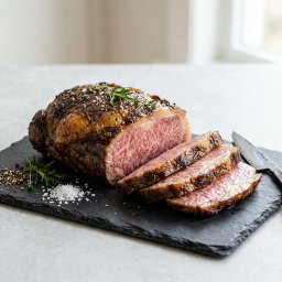 Miyazaki A5 Wagyu Striploin Roast (Cooked)