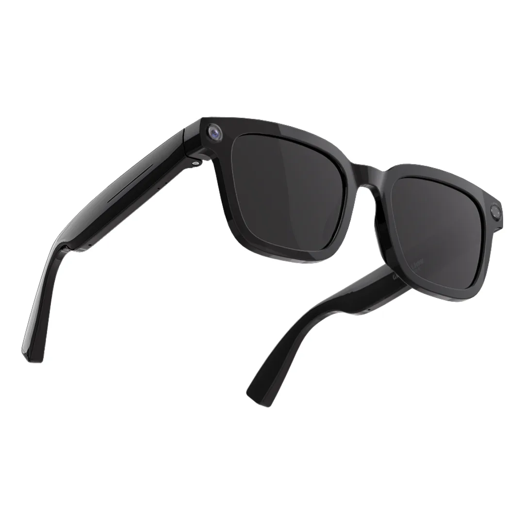 Green Lion DENVER AI Smart Camera Glasses - Black_0