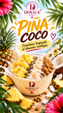 🥥 Smooth Bowl — Choisis ton parfum
