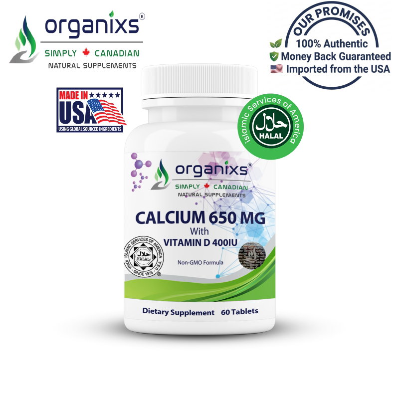 ORGANIXS CALCIUM 650mg