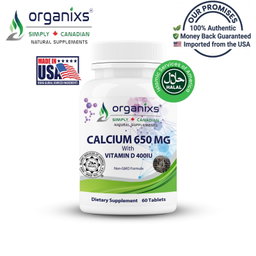 ORGANIXS CALCIUM 650mg