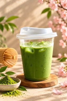 okumidori matcha latte