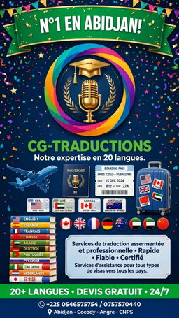 TRADUCTION CERTIFIÉE DE DOCUMENTS EN 20 LANGUES