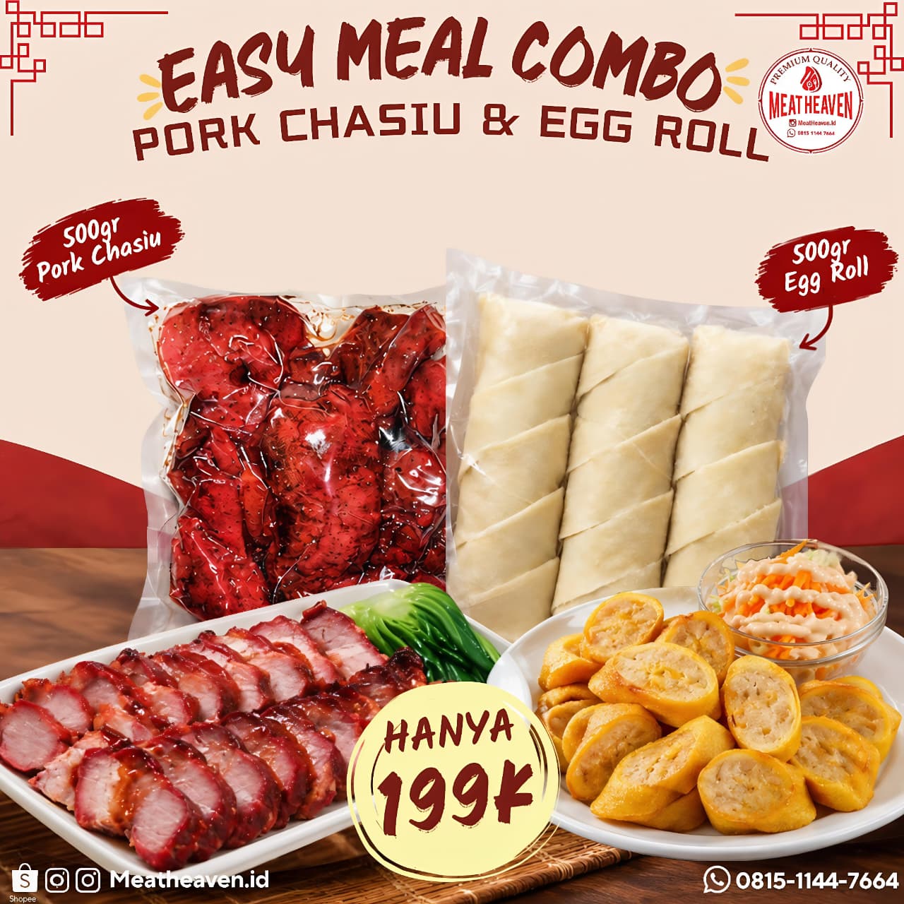 Promo Tulang Salmon ,Promo Ayam Pejantan,  Promo  K-BBQ Special  Deal ( Ox tounge 250gr + Galbi 250g) & Promo Easy Meal Combo  ( Pork Chasiu + Egg Roll )_4