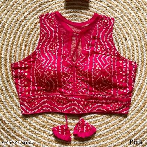 BADHANI SLEEVLESS BLOUSE