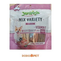 JerHigh Stix + Vitamin E Dog Treats 400g – Chicken, Milky, Bacon, Mix Variety