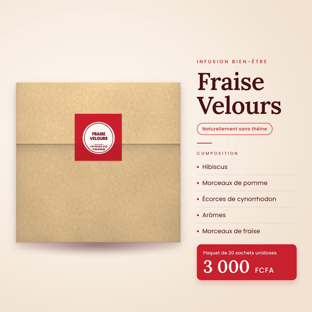 Infusion Fraise Velours