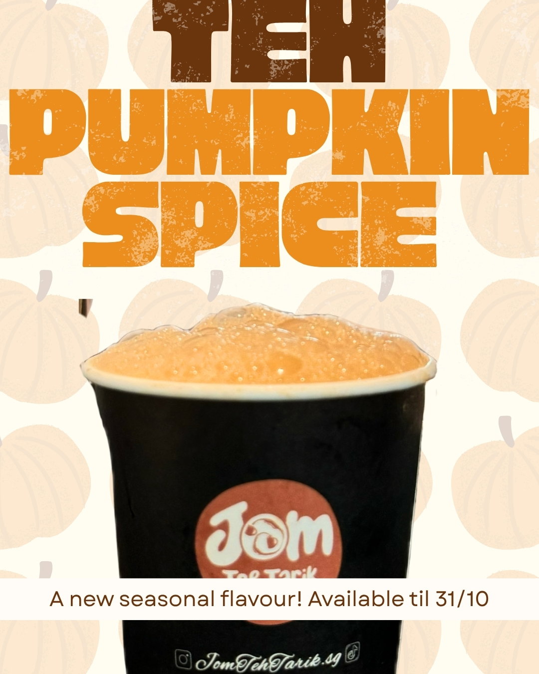 Teh Pumpkin Spice 🎃
