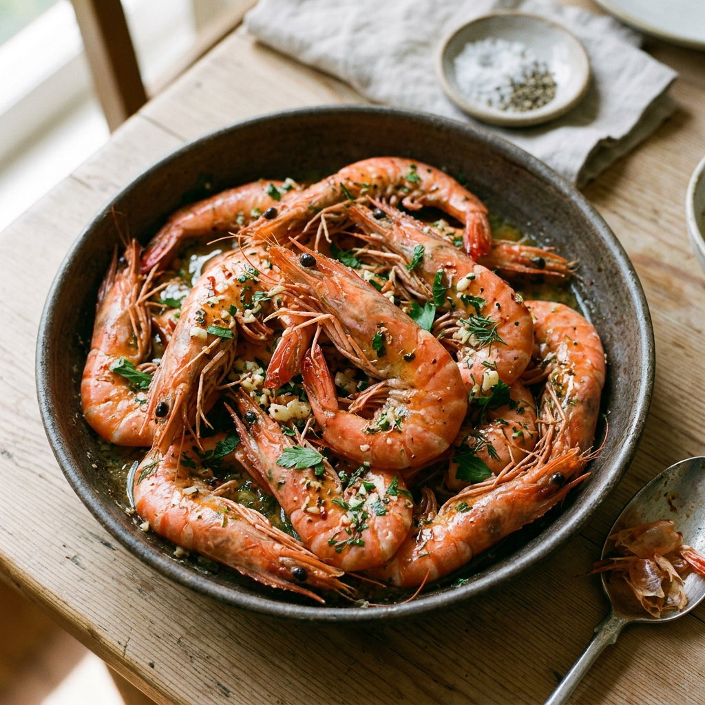 Argentinian Garlic Butter Prawn 1kg (Cooked)