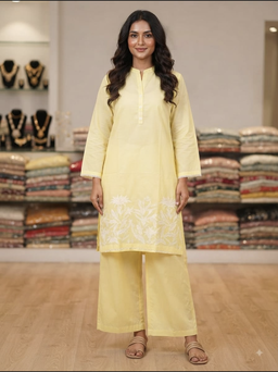 2pcs Daman Embroidery