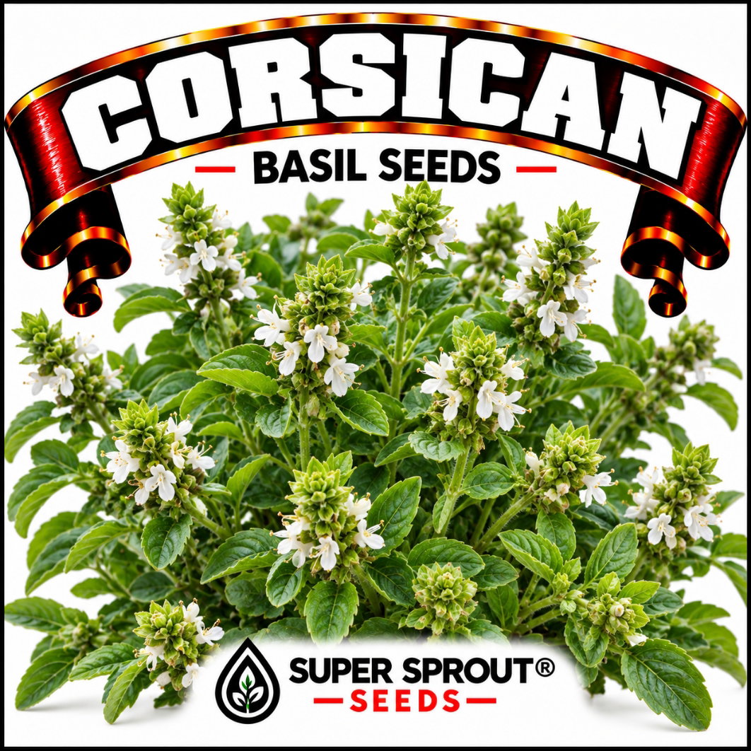CORSICAN BASIL x 15+ SEEDS