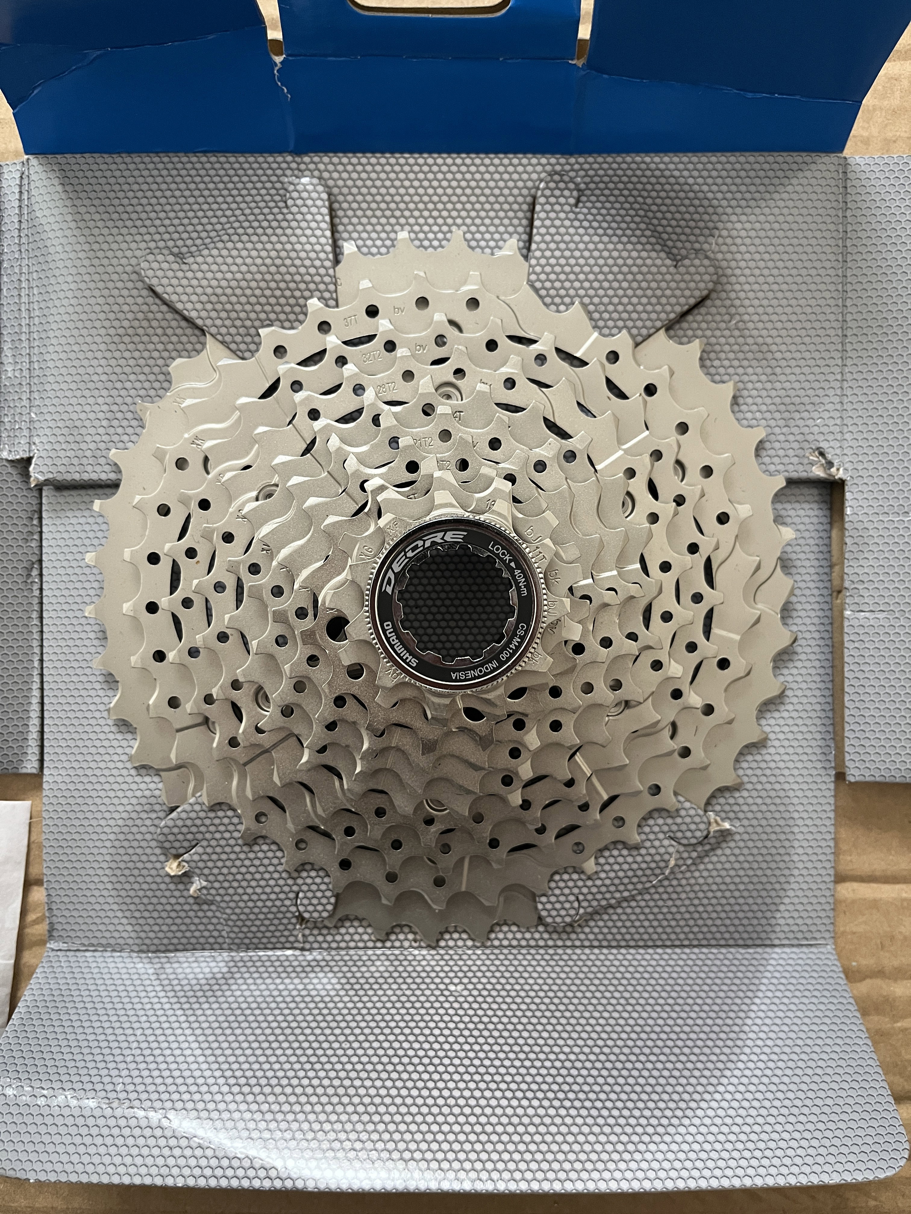 Shimano 10 Speed Cassette – Deore CS-M4100 11-42T (Neuf, Original)_1