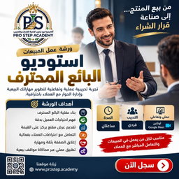 ورشة عمل المبيعات استوديو البائع المحترف