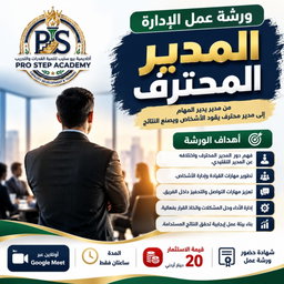 ورشة عمل الإدارة المدير المحترف