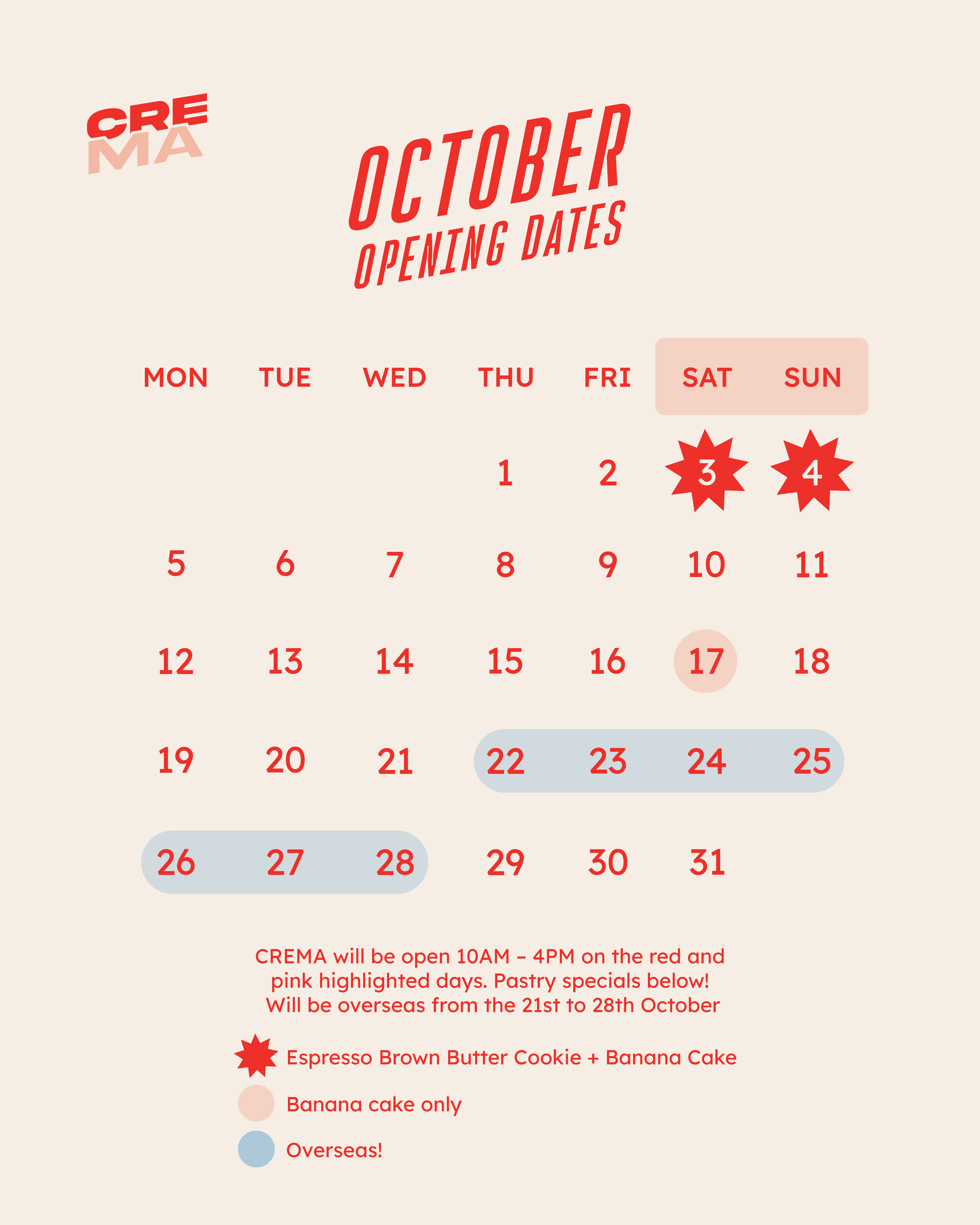 ANNOUNCEMENTS AND OPENING DATES!_0