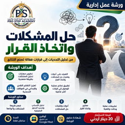 ورشة عمل الإدارة حل المشكلات واتخاذ القرار