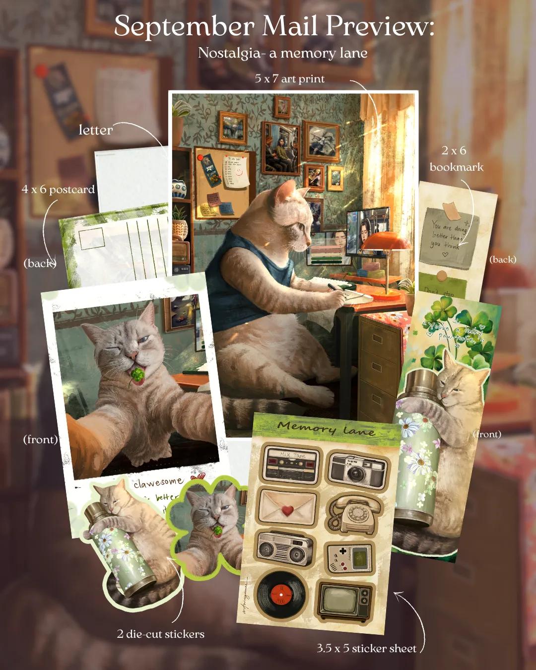 September Mail: "Nostalgia- A memory lane" [PRE-ORDER]