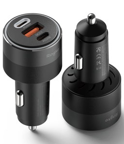 Ringke 3 Port Fast Car Charger