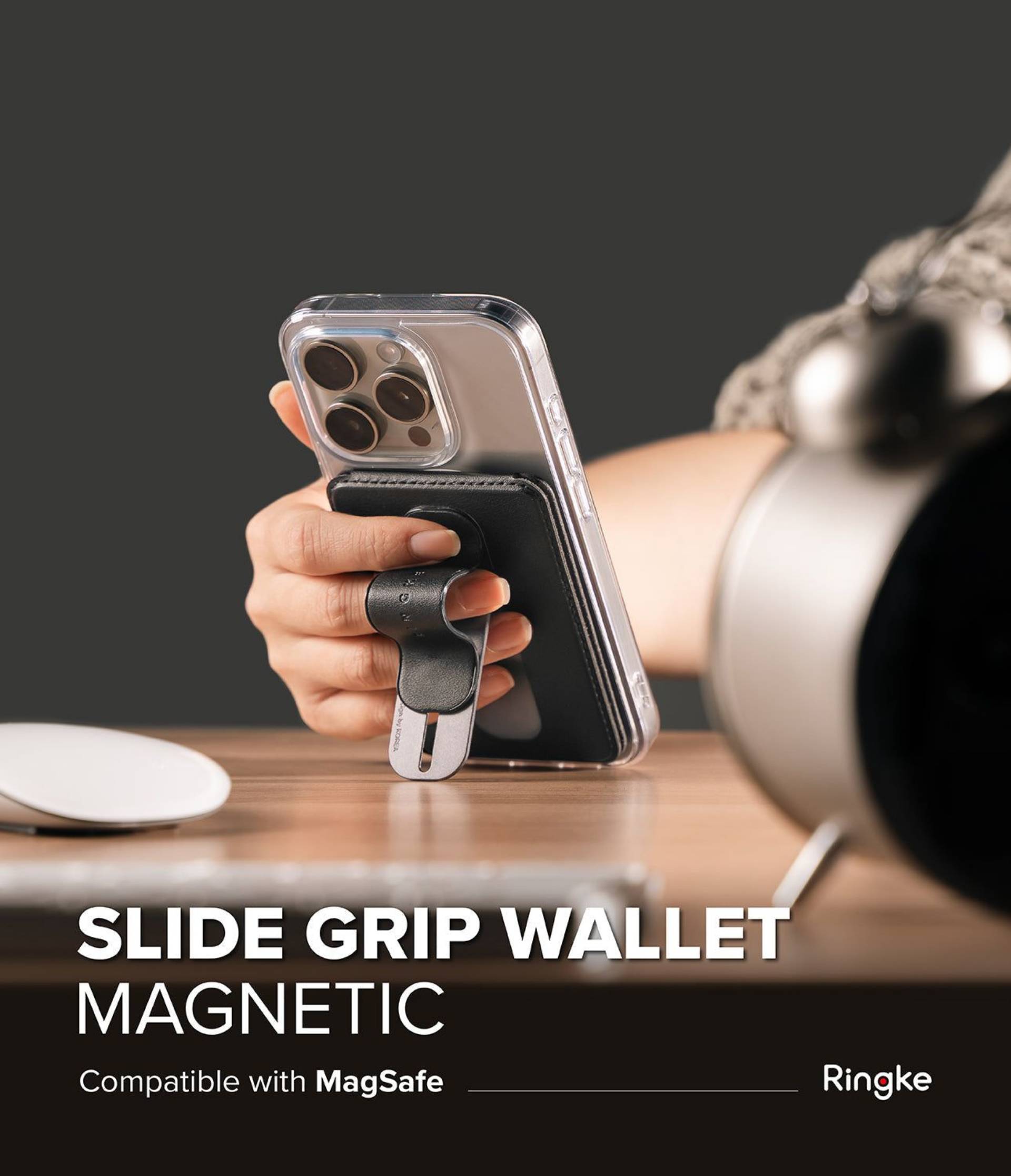 Ringke Slide Grip Magnetic Wallet_0