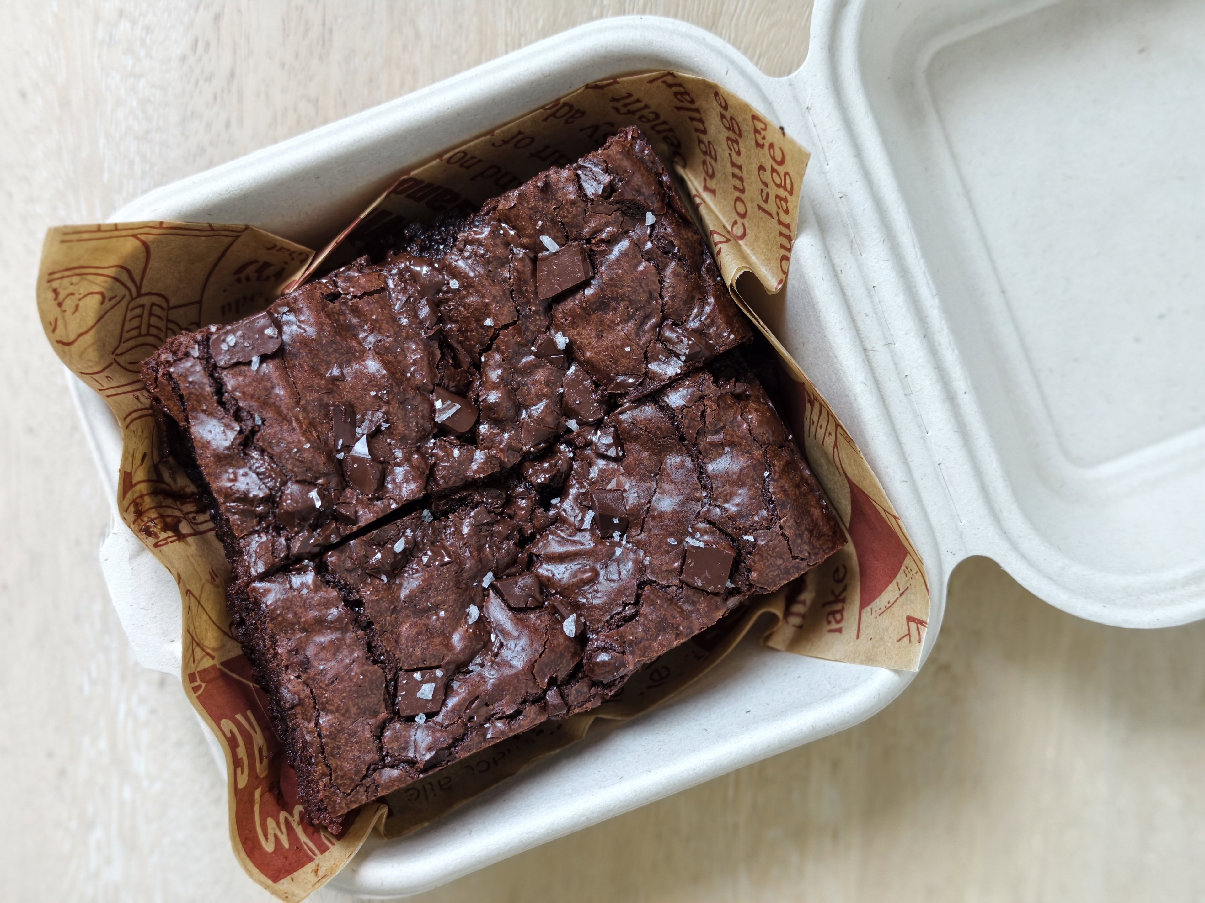 Brownie Boy in a Bento (Mini Slab)
