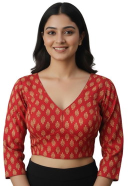 COTTON FULL SLEEVE BLOUSE