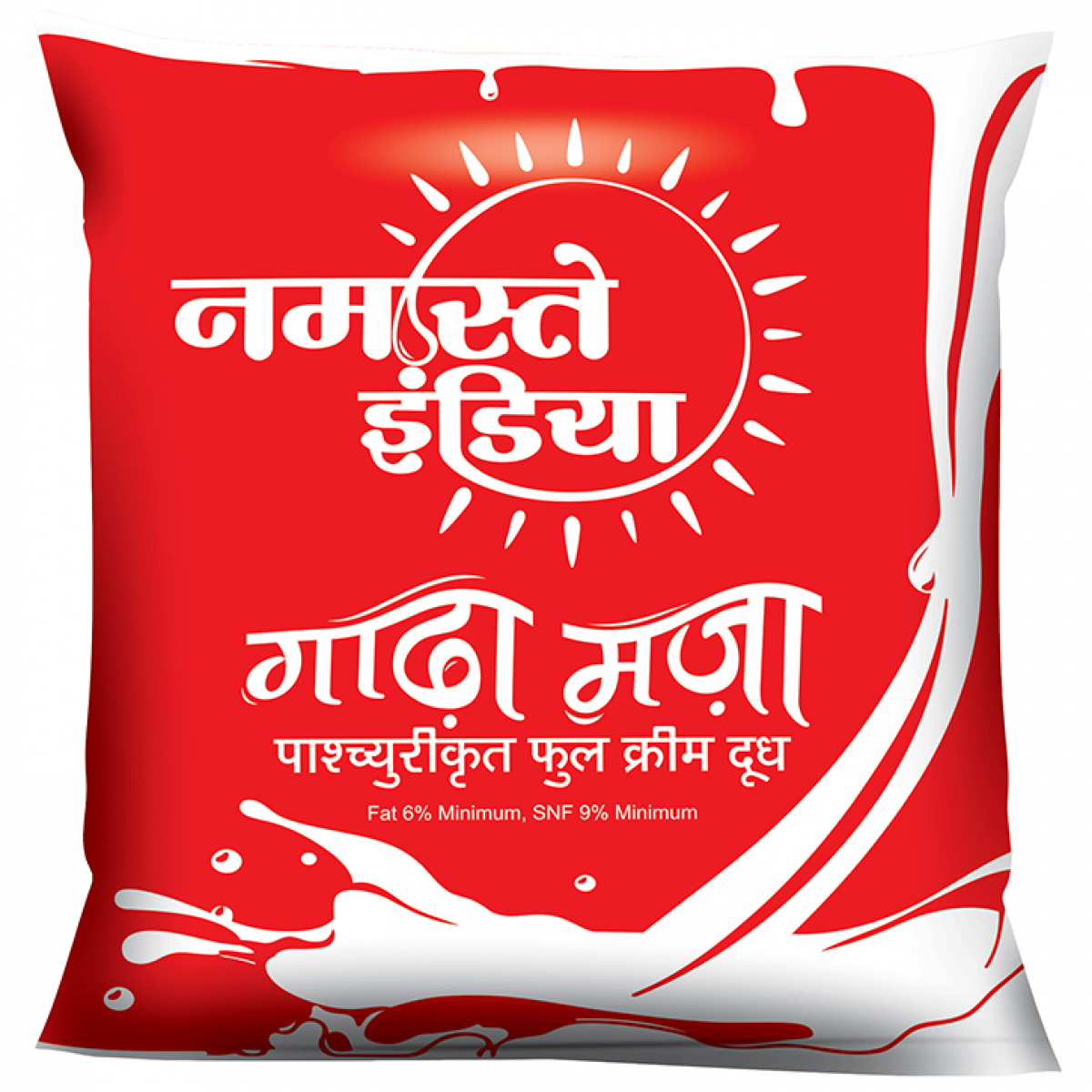 Namaste India Milk 1 Litre Full Cream_0