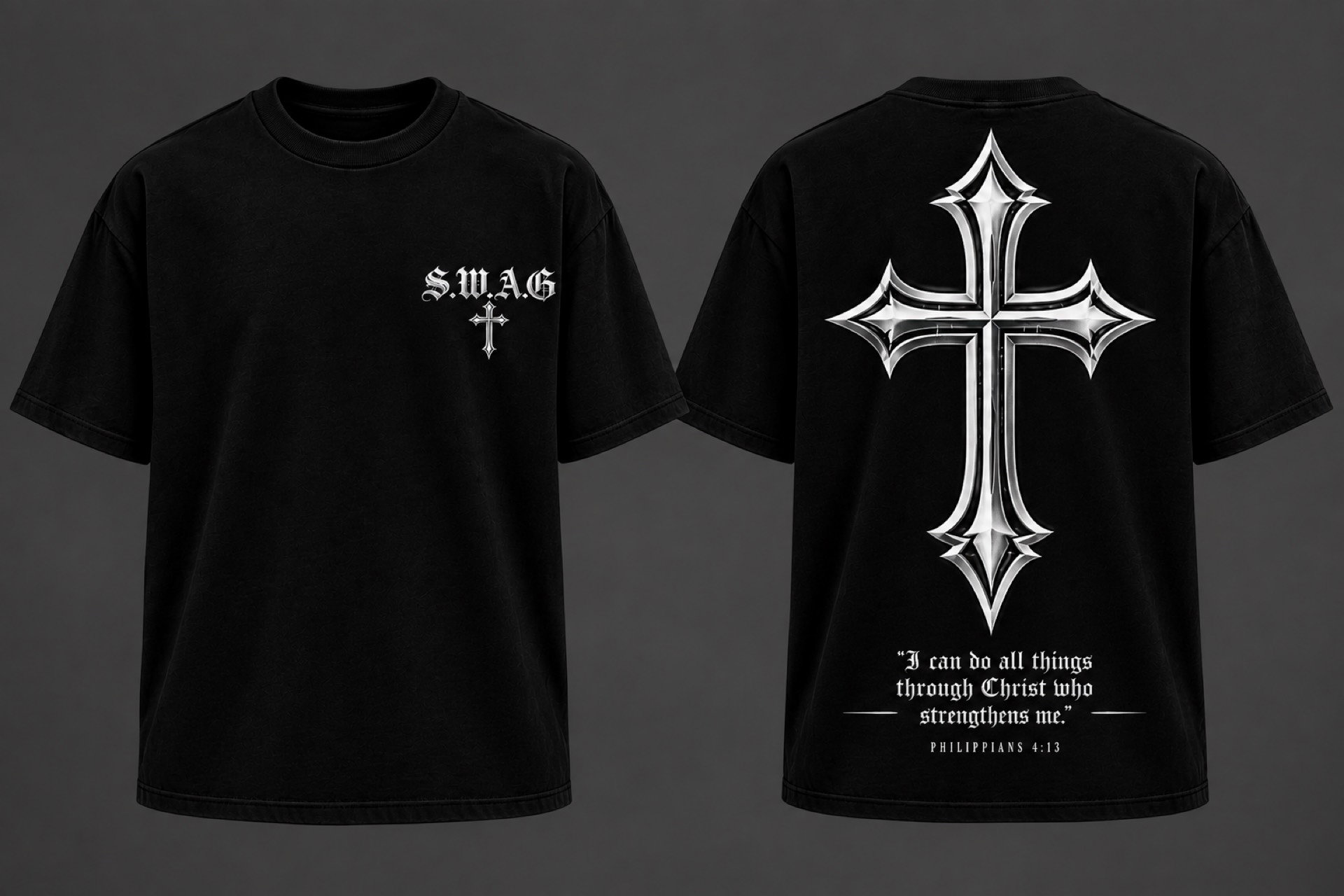 Cross T (Black)
