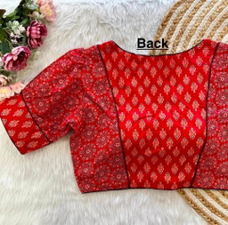AJRAKH COTTON FRONT OPEN BLOUSE