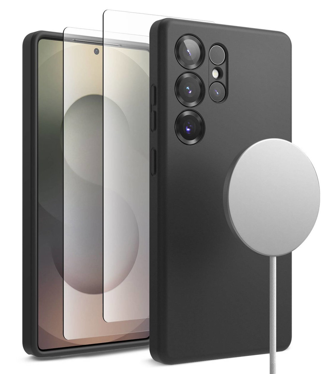 RINGKE S25 ULTRA SILICONE MAGNETIC CASE
