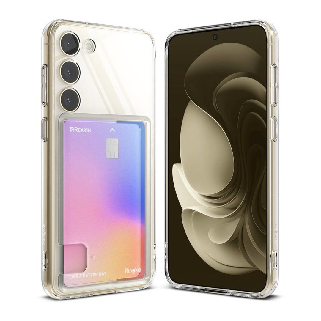 RINGKE S23 FUSION CARD CLEAR CASE