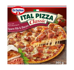 DR OETKER CLASSIC SPARE RIB & BACON PIZZA  305G  Code: DRPCRIB -U <<< Econo Foods >>>