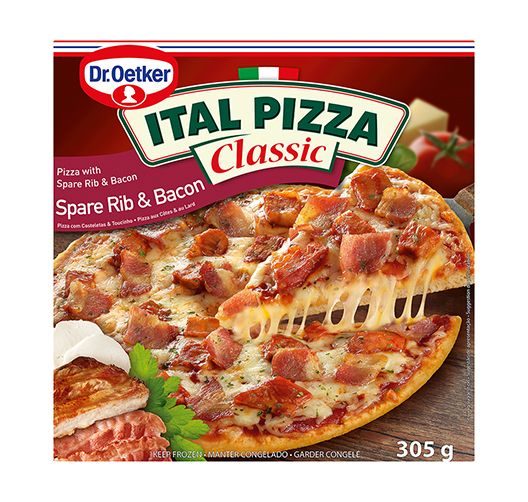 DR OETKER CLASSIC SPARE RIB & BACON PIZZA  305G  Code: DRPCRIB -U <<< Econo Foods >>>