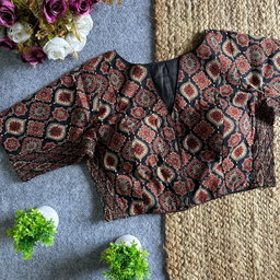 AJRAKH  ELASTIC BLOUSES