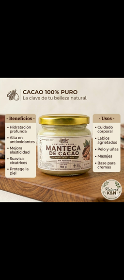 Manteca de cacao 